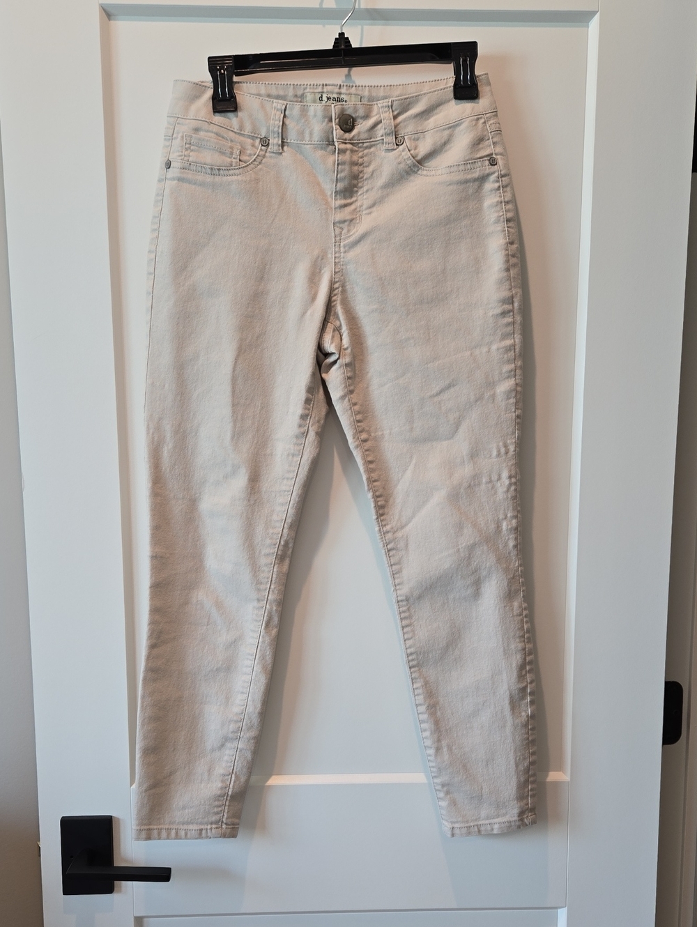 d. jeans Women’s Light Beige Skinny Jeans